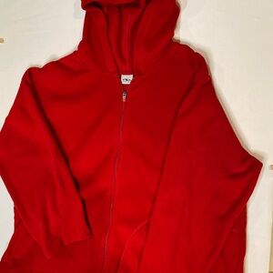 Athletic Works Women's Red Puffer Jacket